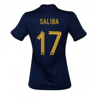 Frankrike William Saliba #17 Fotballklær Hjemmedrakt Dame VM 2022 Kortermet